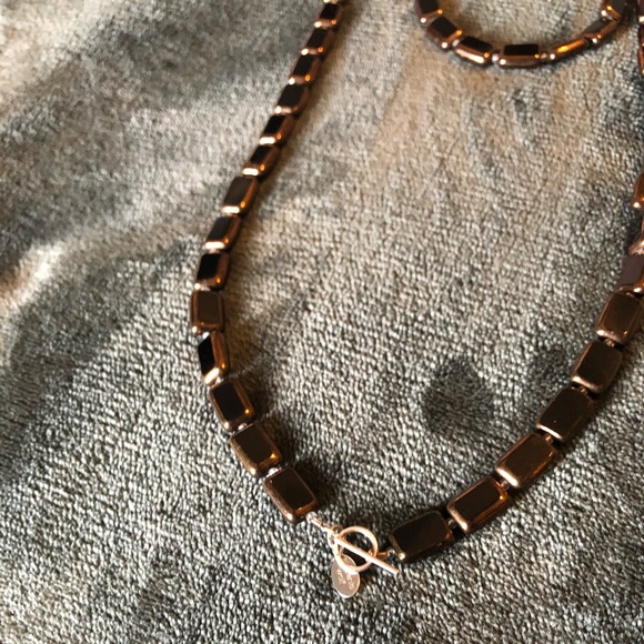 Chocolate 🍫 Brown Necklace - Picture 2 of 3